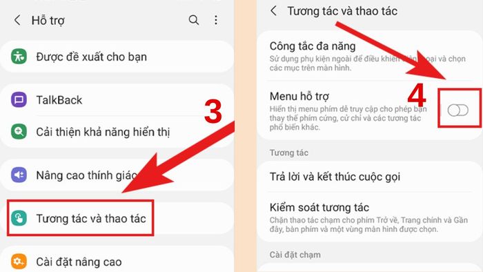 Hướng dẫn tắt Nút Home ảo trên điện thoại Samsung, Bước 4
