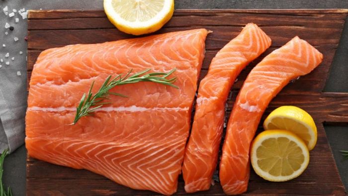 Hướng dẫn cách nướng cá hồi phô mai bằng nồi chiên không dầu - Bước 1