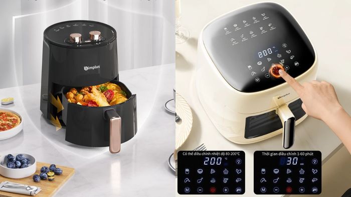 Đánh giá thiết kế của nồi chiên không dầu Simplus: có gì nổi bật?