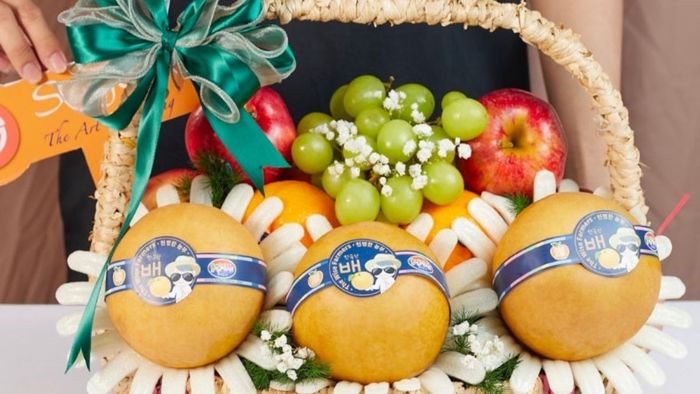 Phần quà Tết trị giá 300k