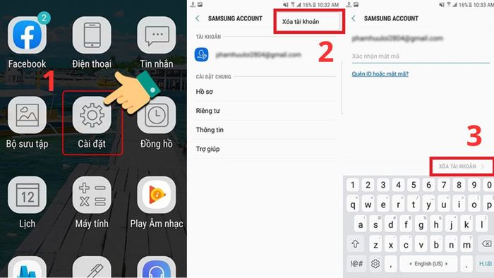 Hướng dẫn xử lý khi quên mật khẩu Samsung Account