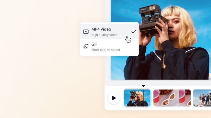 Tạo ảnh động bằng AI với phần mềm GIF to Video