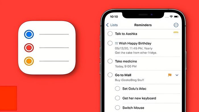 Chức năng lời nhắc trên iPhone là gì?