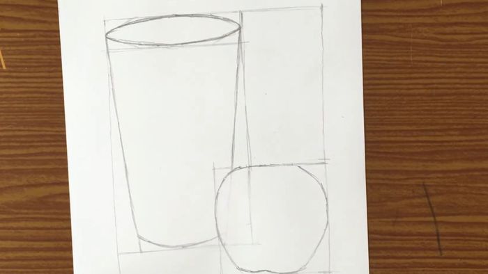 Bước 3: Thêm chi tiết và hoàn thiện các yếu tố trong bức tranh tĩnh vật