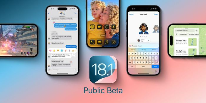 Người dùng có thể tải xuống iOS 18.1 public beta 2 ngay lúc này.