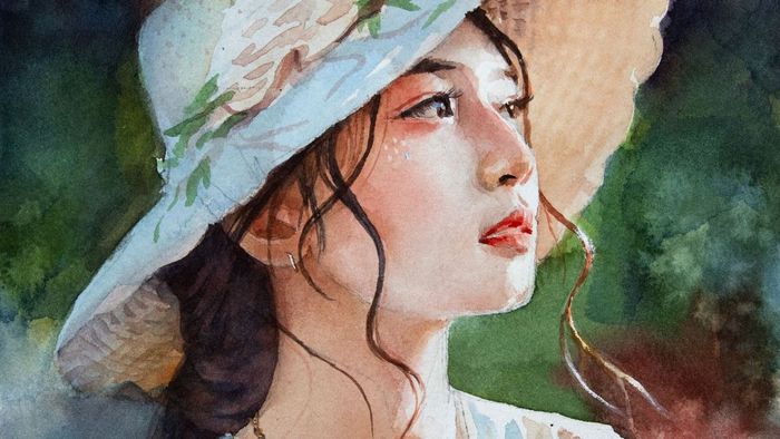 Cách vẽ tranh chân dung cận mặt ấn tượng và sống động