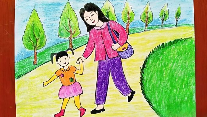 Vẽ tranh về mẹ mang ý nghĩa gì?