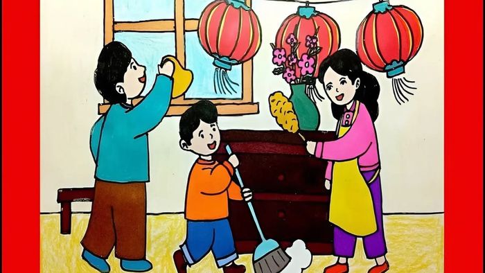 Những điều cần lưu ý khi vẽ tranh về mẹ