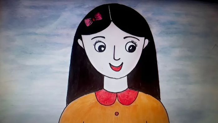 Vẽ tranh về mẹ đơn giản nhưng đầy ý nghĩa và cảm động