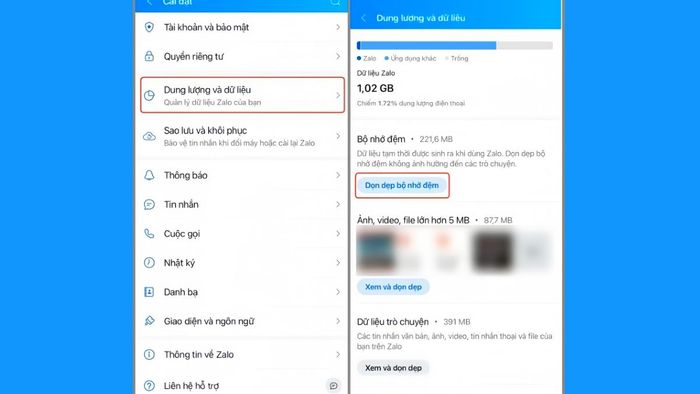 Hướng dẫn sửa lỗi Zalo không gửi được ảnh