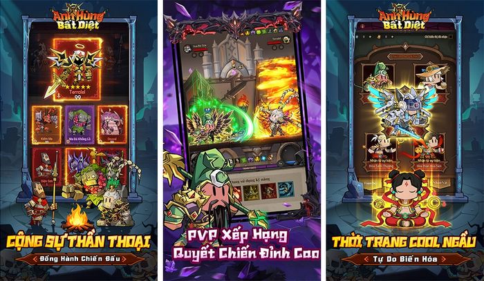 Cày đồ không giới hạn! Siêu phẩm treo máy 'Anh Hùng Bất Diệt' chính thức mở đăng ký sớm.