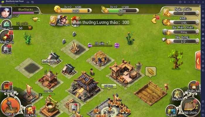 Trải nghiệm game chiến thuật Đại Chiến Tam Quốc trên PC với BlueStacks