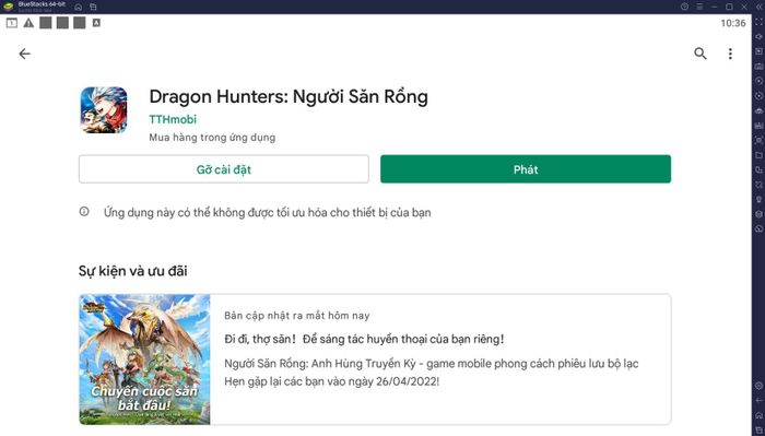 Trải nghiệm tựa game nhập vai săn bắt Dragon Hunters: Người Săn Rồng trên PC với BlueStacks