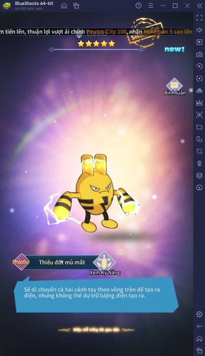 Trải nghiệm tựa game Pokémon Liên Minh Bảo Bối trên PC với BlueStacks