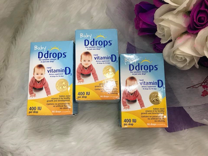 Mua sản phẩm baby drops vitamin D3 chính hãng
