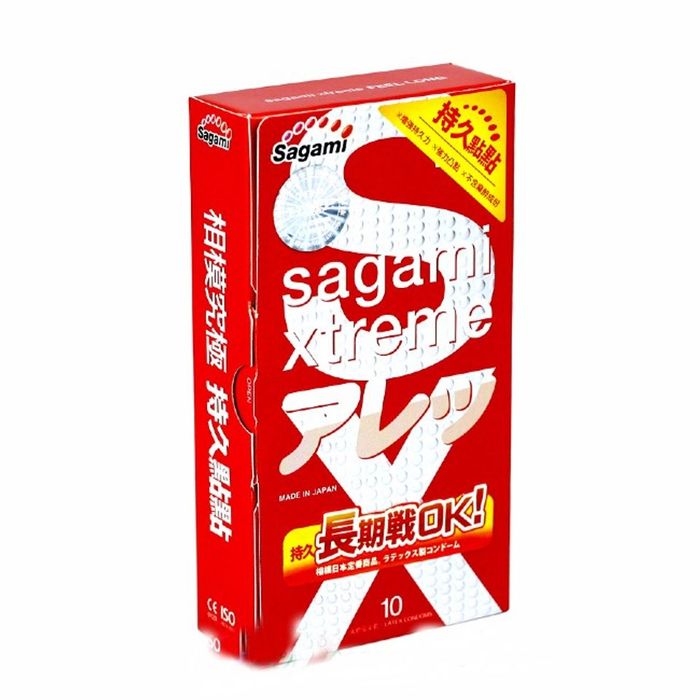 Bao Cao Su Sagami Xtreme Feed từ Nhật Bản với gai