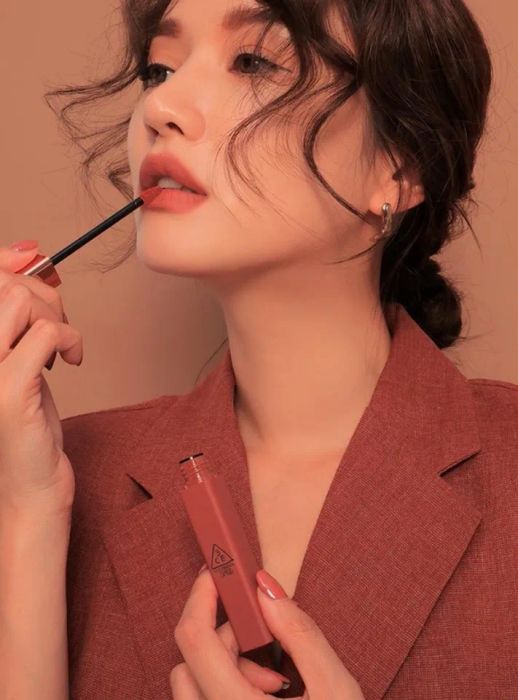 3CE Cloud Lip Tint Active Lady - Màu hồng cam đất