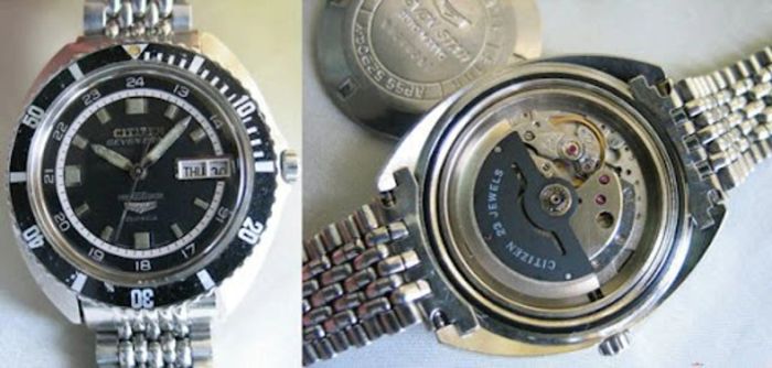 Đồng hồ Citizen Automatic Seven Star dành riêng cho những thợ lặn