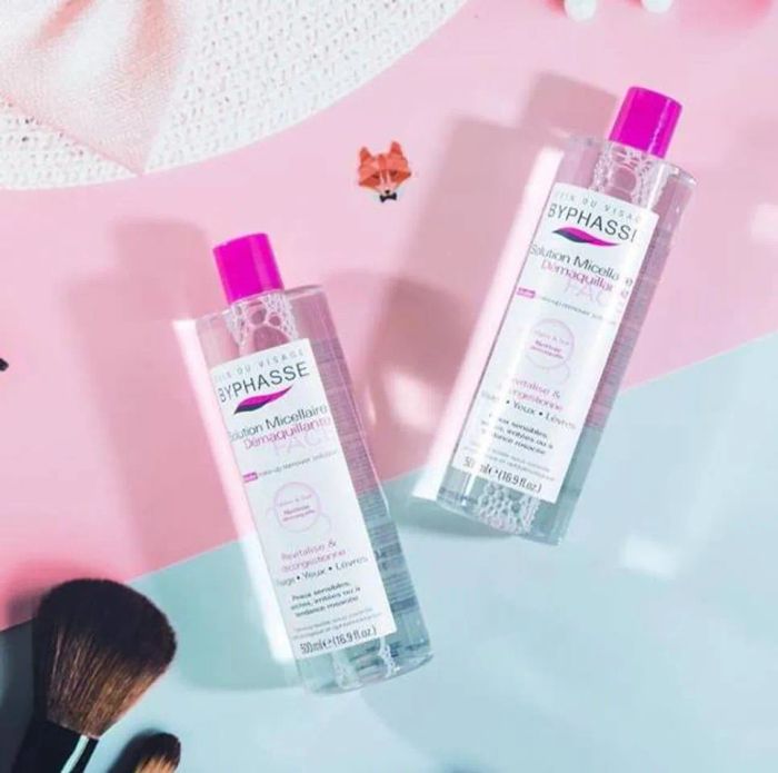 Dung dịch tẩy trang cho da hỗn hợp thiên dầu Byphasse Solution Micellaire Face