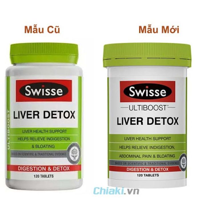 thực phẩm chức năng úc Swisse Liver Detox