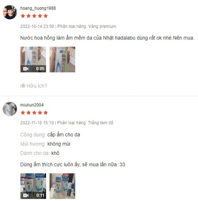 Review Toner dành cho da dầu mụn của Nhật Hada Labo Gokujyun