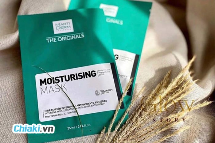 Mặt nạ hỗ trợ dưỡng trắng da MartiDerm The Originals Moisturising Mask