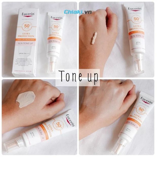 Kem chống nắng Eucerin Sun Tone Up SPF50 30mL
