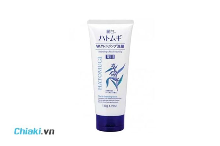 Sữa rửa mặt Hatomugi Moisturising & Facial Washing
