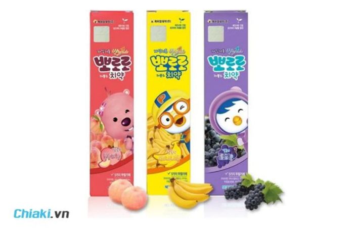 Kem đánh răng trẻ em Pororo Hàn Quốc 50g