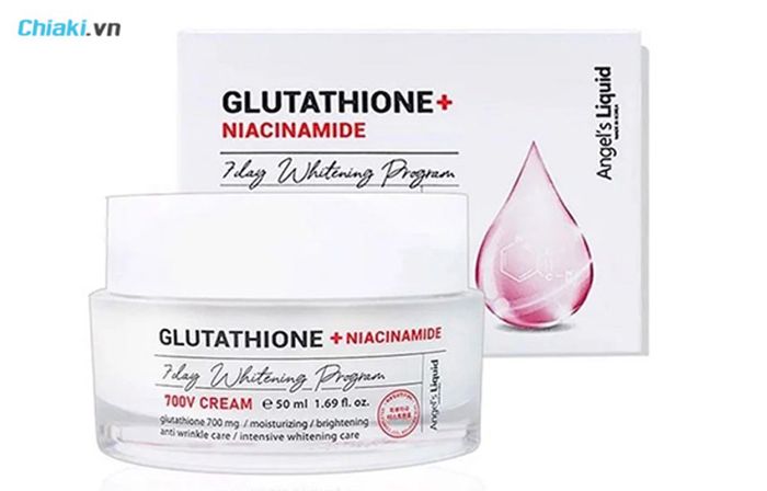 kem trị nám Glutathione + Niacinamide Angel Liquid