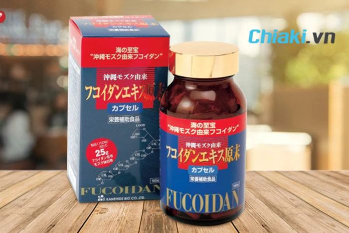 Viên uống Fucoidan đỏ từ Kanehide Bio
