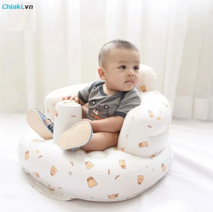 Ghế hơi tập ngồi cho bé Tobe với phong cách Hàn Quốc
