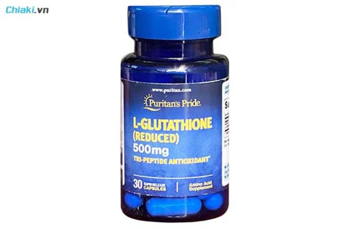 viên uống trắng da Glutathione Puritan's Pride Premium L-Glutathione