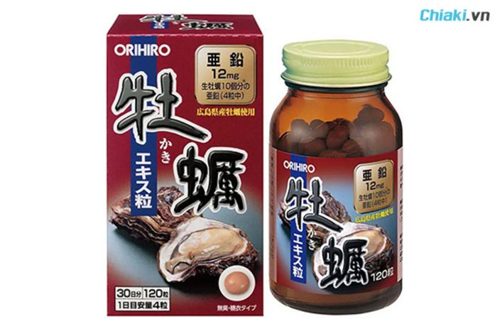 uống hàu tươi Orihiro tốt cho tinh trùng