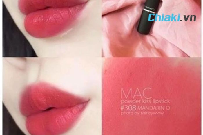 Son màu hồng san hô Mac