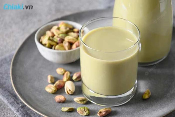 Sữa hạt dẻ cười cho bà bầu, sữa hạt cho bà bầu 3 tháng đầu, sữa hạt dành cho bà bầu