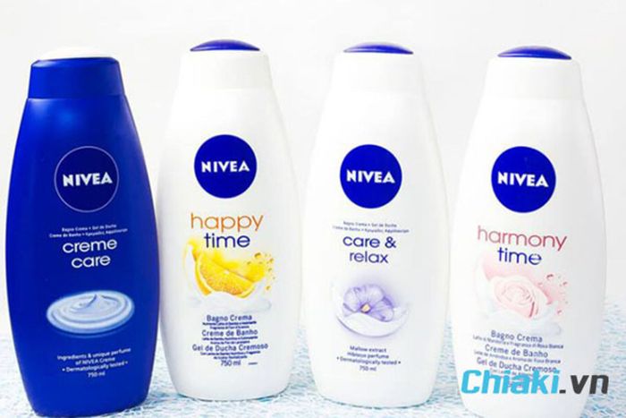 Sản phẩm sữa tắm thơm Nivea Creme Soft 250ml chính hãng