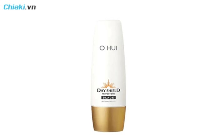 kem chống nắng kiềm dầu Ohui Day Shield Perfect Sun Black/Red