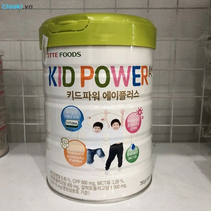 Sữa tăng chiều cao Kid Power A+ Hàn Quốc dành cho trẻ dưới 10 tuổi