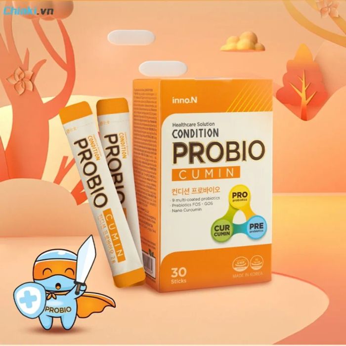 Men vi sinh Condition Probio Cumin hỗ trợ hệ tiêu hóa cho cả trẻ em lẫn người lớn