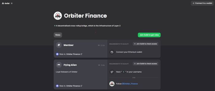 của Orbiter Finance tương tự như của Arbitrum