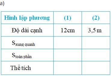 Toán lớp 5, trang 169: Bài tập luyện tập