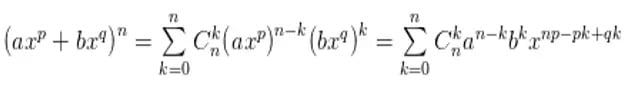 Khai triển nhị thức Newton để tìm số hạng tổng quát: Khai triển nhị thức Newton