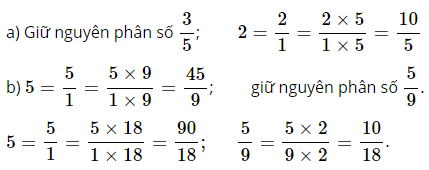 Toán lớp 4 trang 117, 118: Luyện tập quy đồng mẫu số các phân số