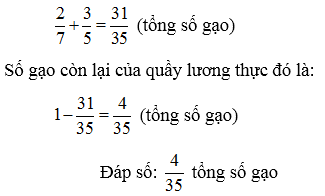 Toán lớp 5 trang 149, 150: Ôn tập về phân số tiếp theo có đáp án