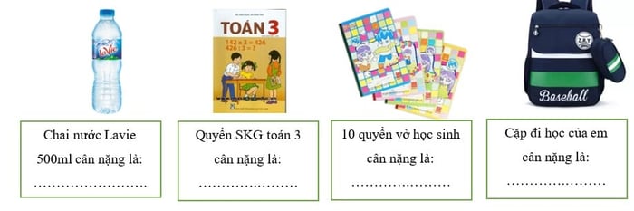 Bài tập cuối tuần môn Toán lớp 3 theo sách Cánh Diều - Tuần 14 kèm đáp án