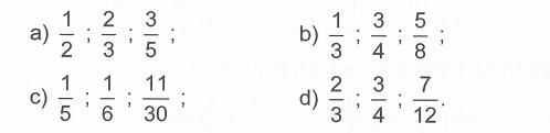 Toán lớp 4, trang 117 và 118: Luyện tập quy đồng mẫu số các phân số.