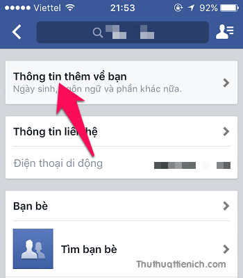 Cập nhật tình trạng quan hệ trên trang cá nhân Facebook một cách đơn giản