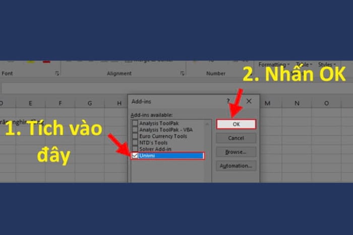 Làm thế nào để chuyển đổi số thành chữ trong Excel?