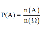 Xác suất của biến cố a